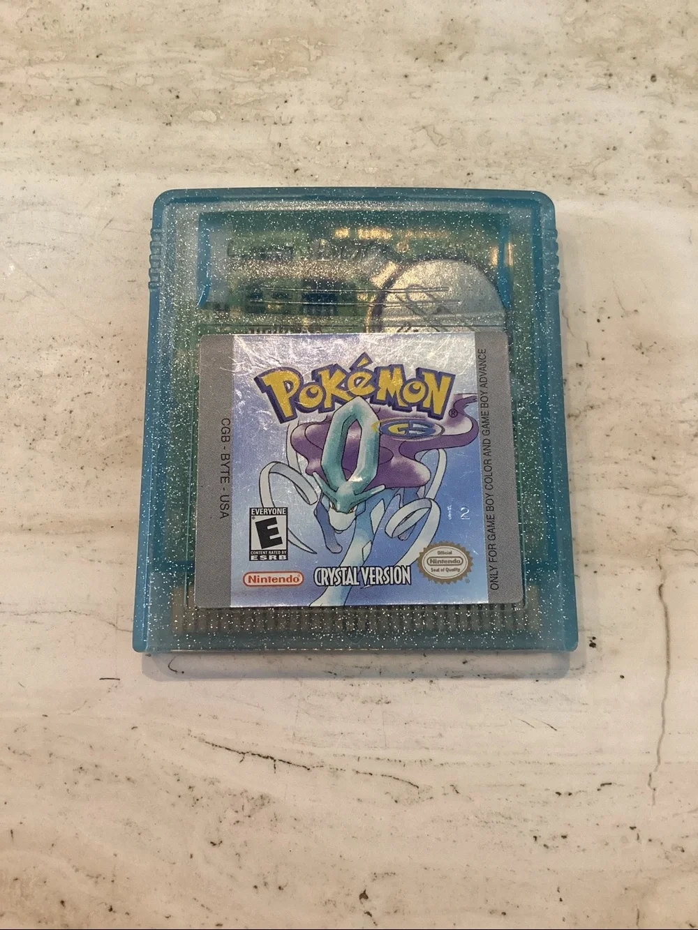 Pokemon Crystal Version Nintendo Gameboy Color Game Boy 2000 Authentic Original